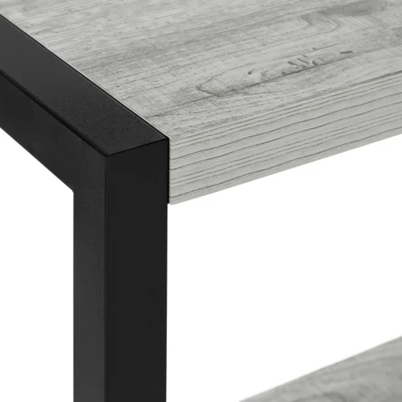Picture of Brulotte Natural wood Side table - One shelf