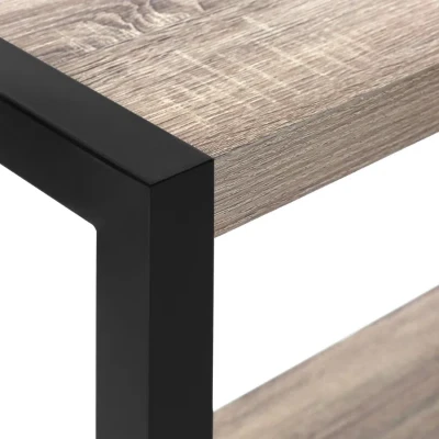 Picture of Brulotte Natural wood Side table - One shelf
