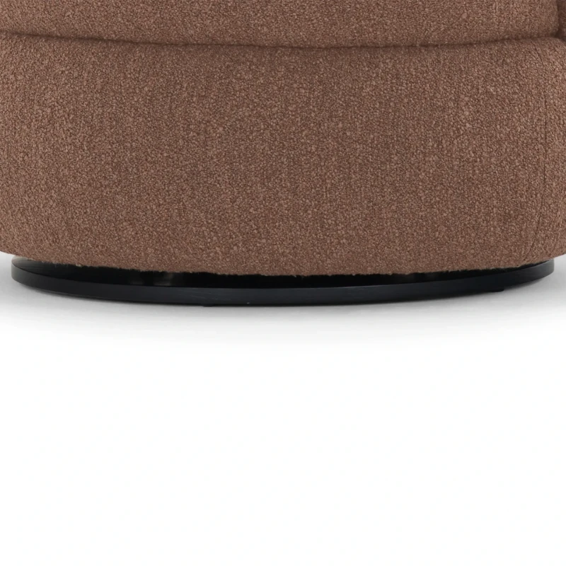 صورة كرسي أرفورا الدوار – تصميم فني بظهر منحوت