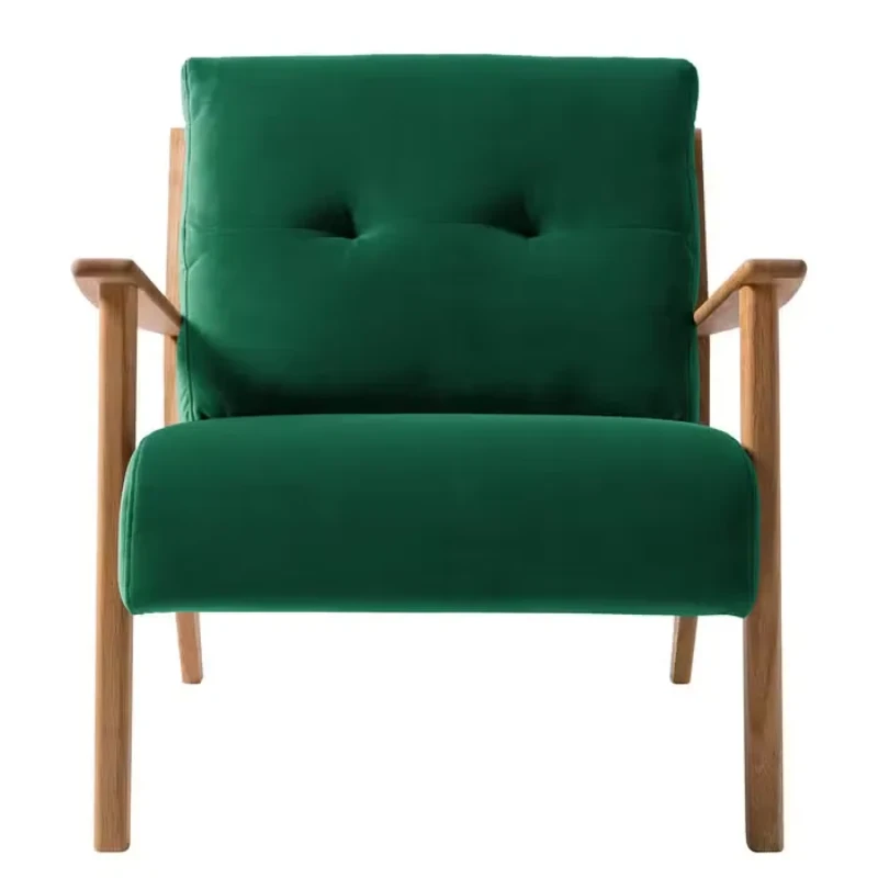Picture of Casilo Natural Wood Armchair – Vintage Charm & Everyday Comfort