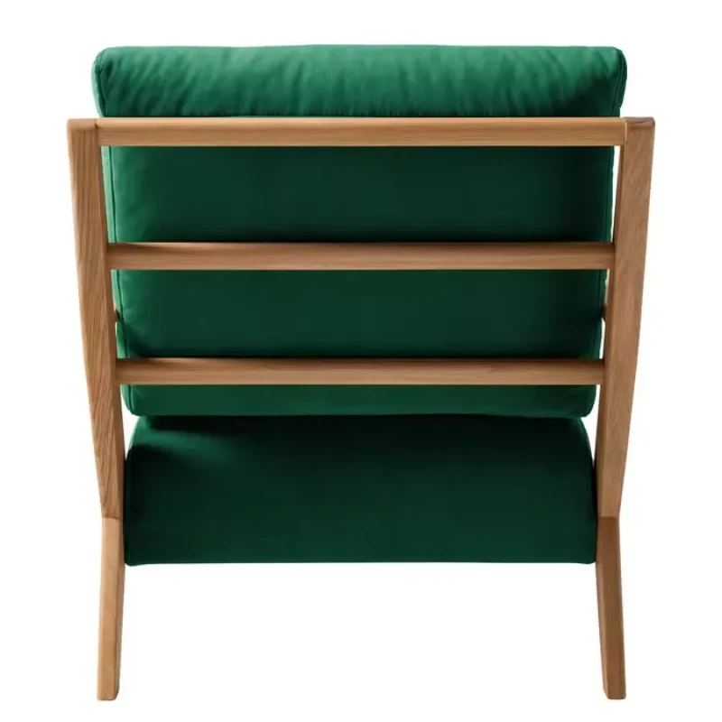 Picture of Casilo Natural Wood Armchair – Vintage Charm & Everyday Comfort