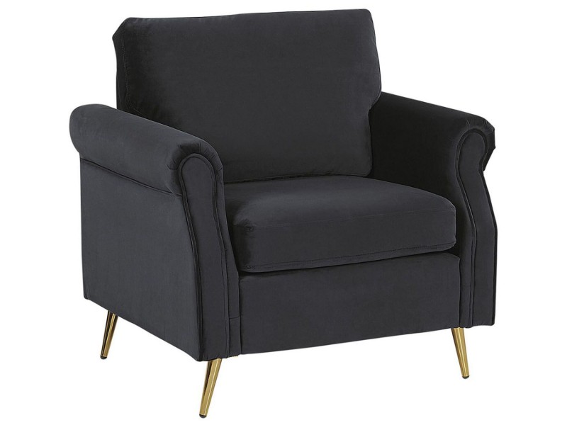 Picture of Daroa Modern Armchair – Natural Wood with Stainless Steel Legs