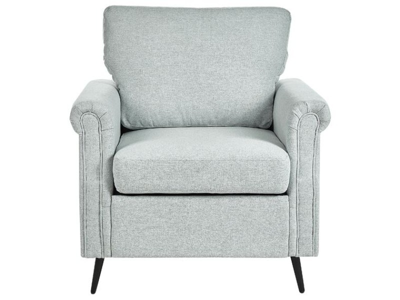 Picture of Daroa Modern Armchair – Natural Wood with Stainless Steel Legs