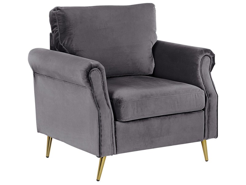 Picture of Daroa Modern Armchair – Natural Wood with Stainless Steel Legs
