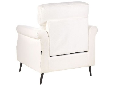 Picture of Daroa Modern Armchair – Natural Wood with Stainless Steel Legs