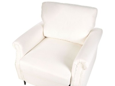 Picture of Daroa Modern Armchair – Natural Wood with Stainless Steel Legs