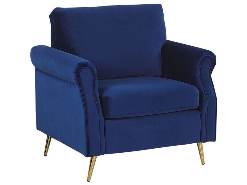 Picture of Daroa Modern Armchair – Natural Wood with Stainless Steel Legs