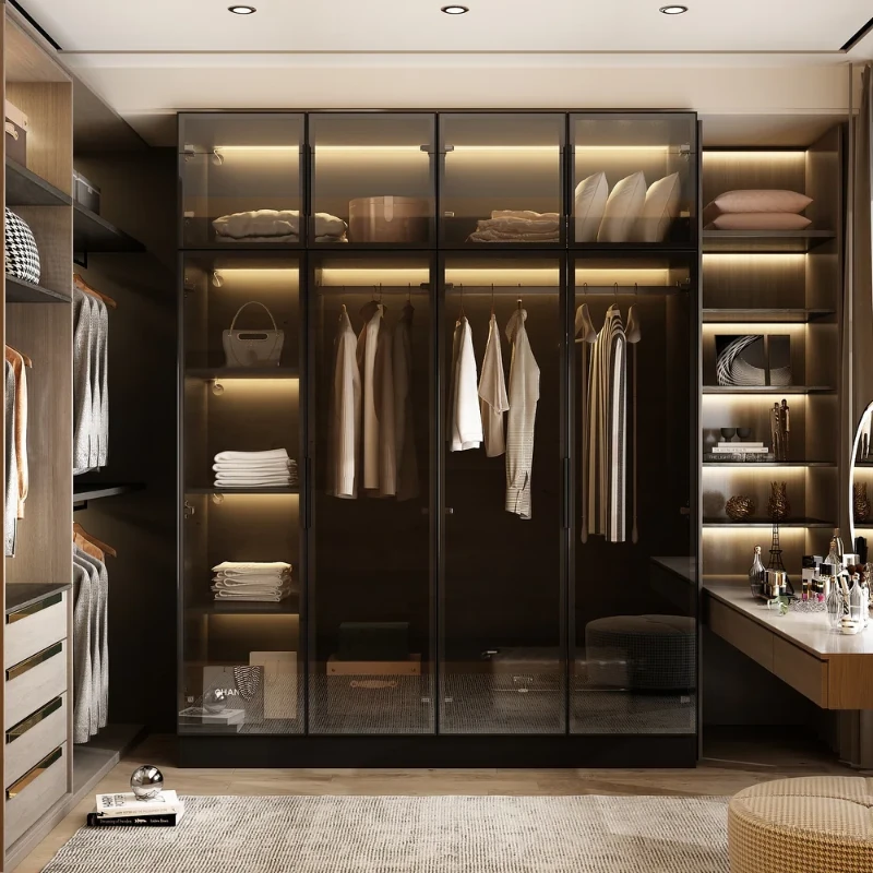 Picture of Granta Modern Wardrobe with LED lighting