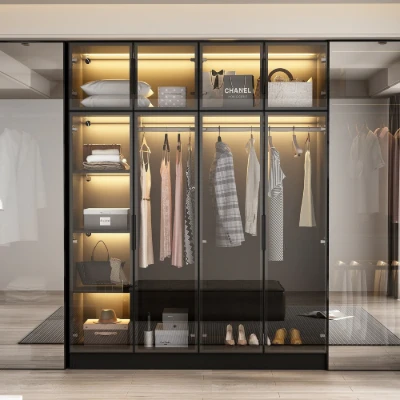 Picture of Granta Modern Wardrobe with LED lighting