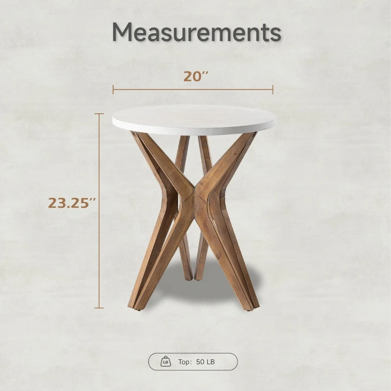 Picture of Cozayh Natural wood Side table