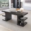 Picture of Henzie – Natural Wood Desk with Shelves & Drawer