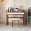 Picture of Civira – Natural Wood Desk with Retractable & Extendable Design
