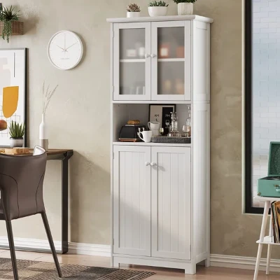 Picture of Simba Natural wood Bathroom Cabinet