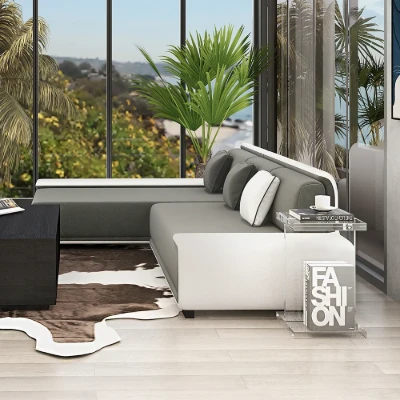 صورة لونڤيا – كنبة زاوية قابلة للتحويل إلى سرير بتصميم مرن