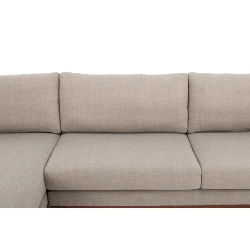 Picture of Teddy L-Shaped Sectional – Natural Wood