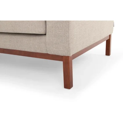 Picture of Teddy L-Shaped Sectional – Natural Wood