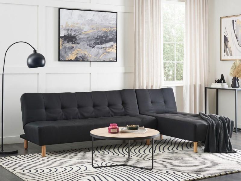 Picture of Velano L-Shaped Modular Sofa Bed – Comfort in Natural Wood