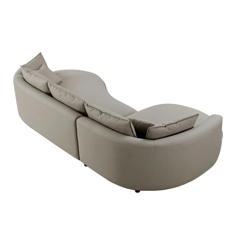 Picture of Mercato L-Shaped Sectional – Natural Wood
