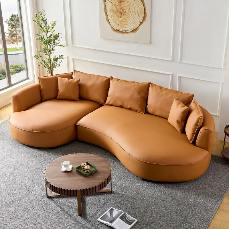 Picture of Mercato L-Shaped Sectional – Natural Wood