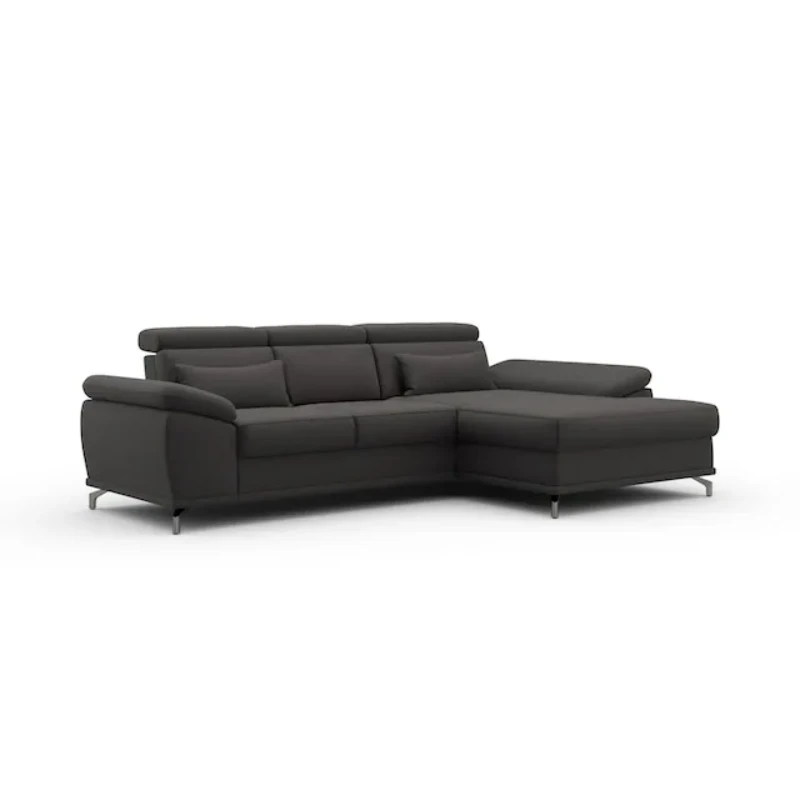 Picture of Picano L-Shaped Sectional – Natural Wood Base