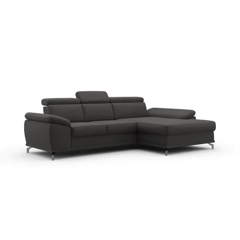 Picture of Picano L-Shaped Sectional – Natural Wood Base