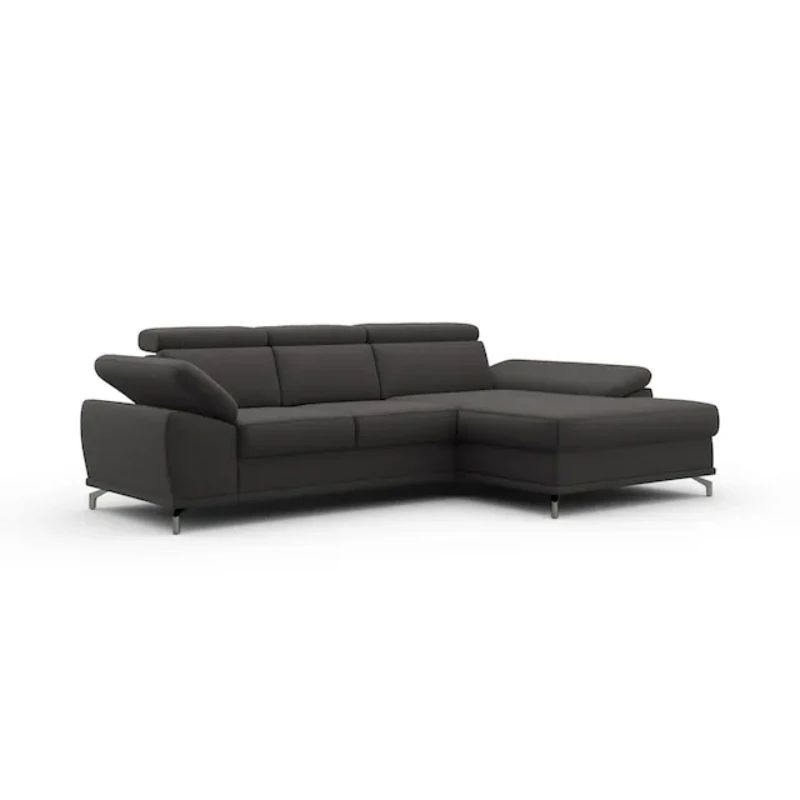 Picture of Picano L-Shaped Sectional – Natural Wood Base