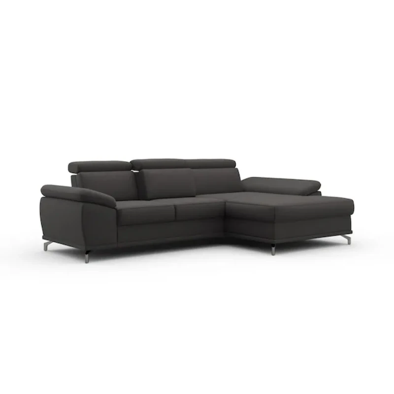 Picture of Picano L-Shaped Sectional – Natural Wood Base