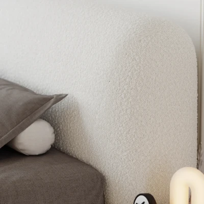 Picture of Creven Modern Bed - Natural wood