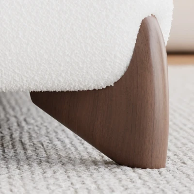 Picture of Creven Modern Bed - Natural wood
