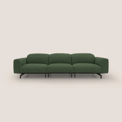 Picture of Olivaro Low-Profile 3-Seater – Taupe Beige with Matte Black Legs
