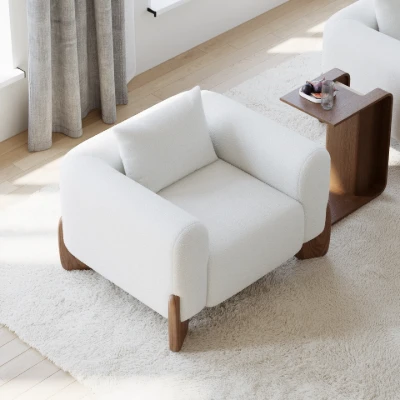 Mora Lounge Set – Natural Wood
