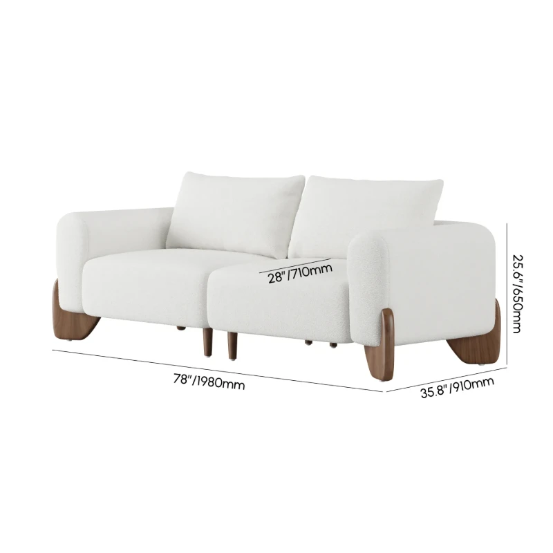 Mora Lounge Set – Natural Wood