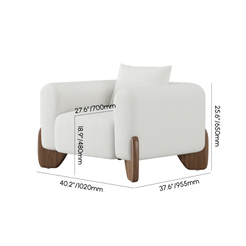 Mora Lounge Set – Natural Wood