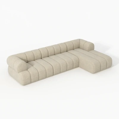 Tondo Cozy Set – Natural Wood Living Room Comfort