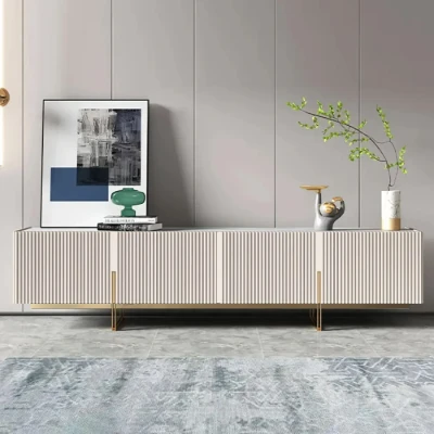 Celesta Natural Wood Round Coffee Table & TV table Set