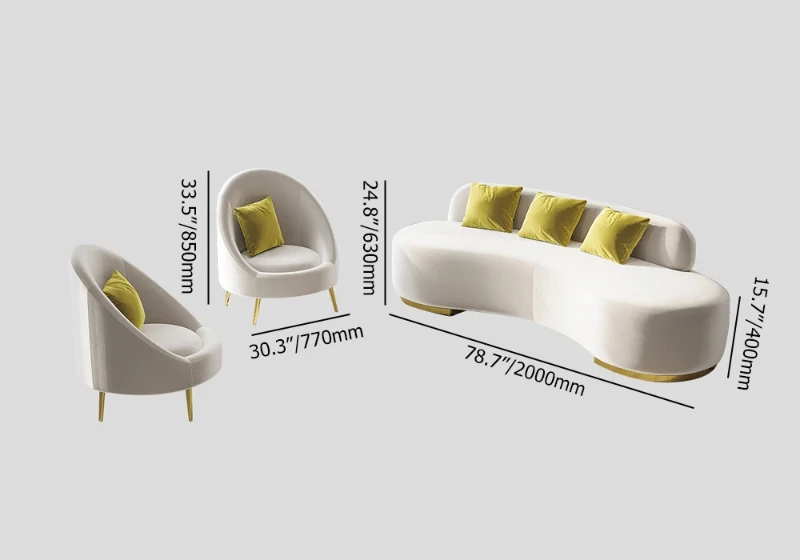 Harmony Modern Set - Natural Wood