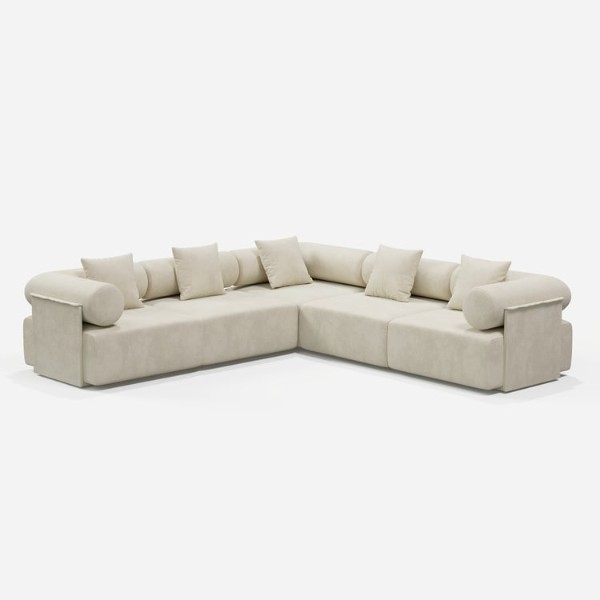 Jekaz Natural Wood Living Set