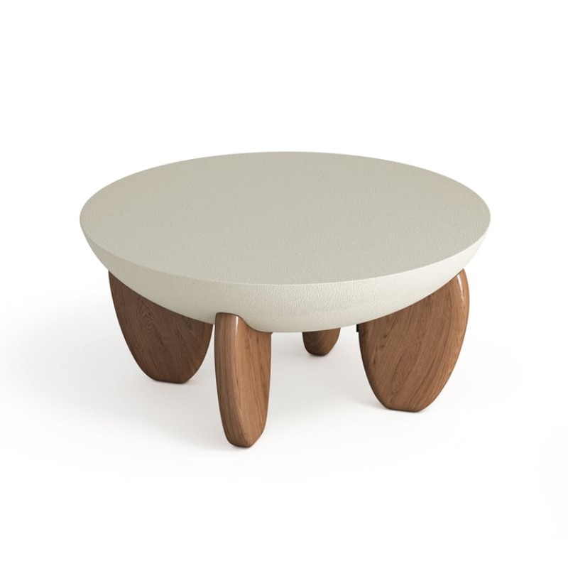 Jekaz Natural Wood Living Set