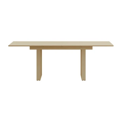Viora Extendable Dining Table – Natural Wood