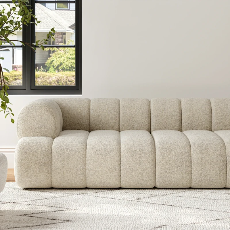 Tondo Cozy Set – Natural Wood Living Room Comfort