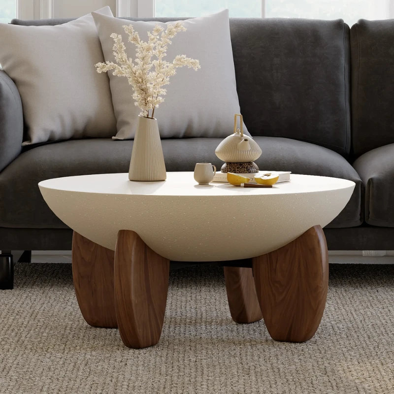 Tondo Cozy Set – Natural Wood Living Room Comfort