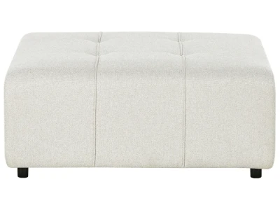 Orlen Ottoman – Contemporary Design with Natural Wood Frame