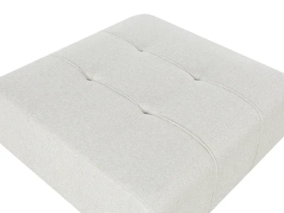 Orlen Ottoman – Contemporary Design with Natural Wood Frame