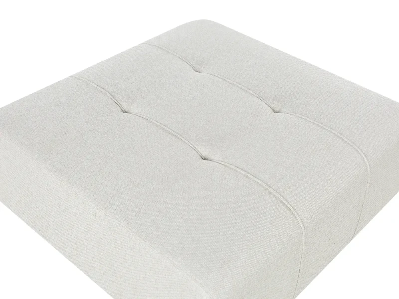 Orlen Ottoman – Contemporary Design with Natural Wood Frame
