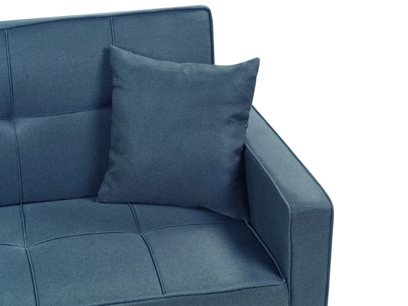 Mira Convertible Sofa Bed from natural wood – Modern Fabric Design with Clean Lines.