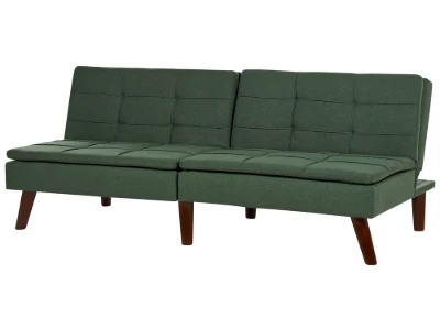 Eldin – Modern Convertible Sofa with Natural Wood Frame