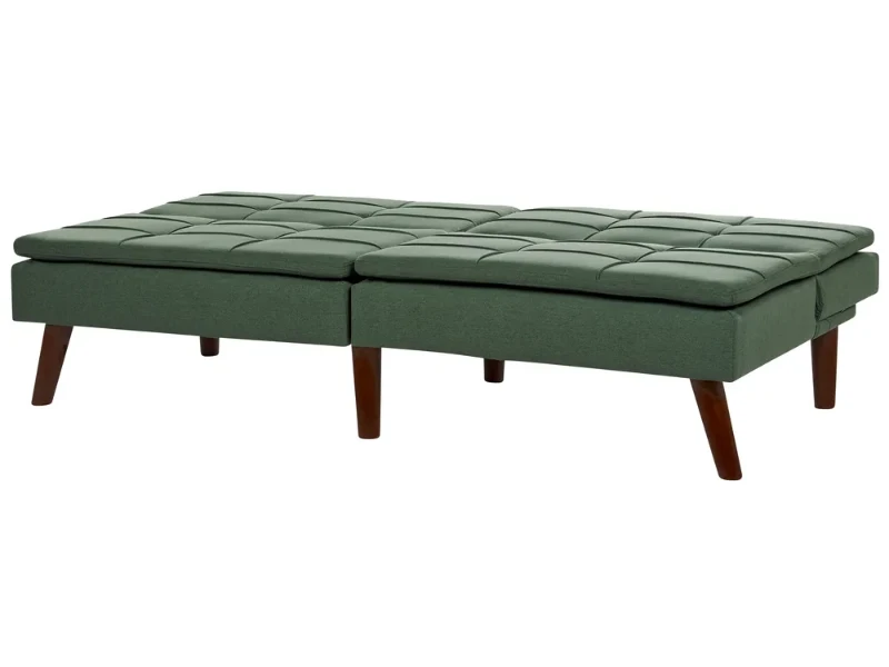 Eldin – Modern Convertible Sofa with Natural Wood Frame
