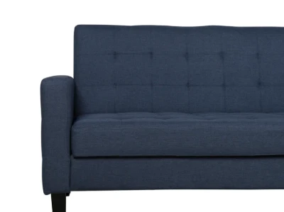 Mirelle – Modern Convertible Sofa with Natural Wood Frame
