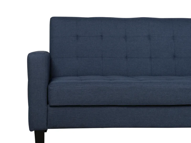 Mirelle – Modern Convertible Sofa with Natural Wood Frame