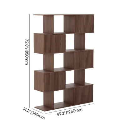 Ravine – Natural Wood Display Shelf with Modern Design